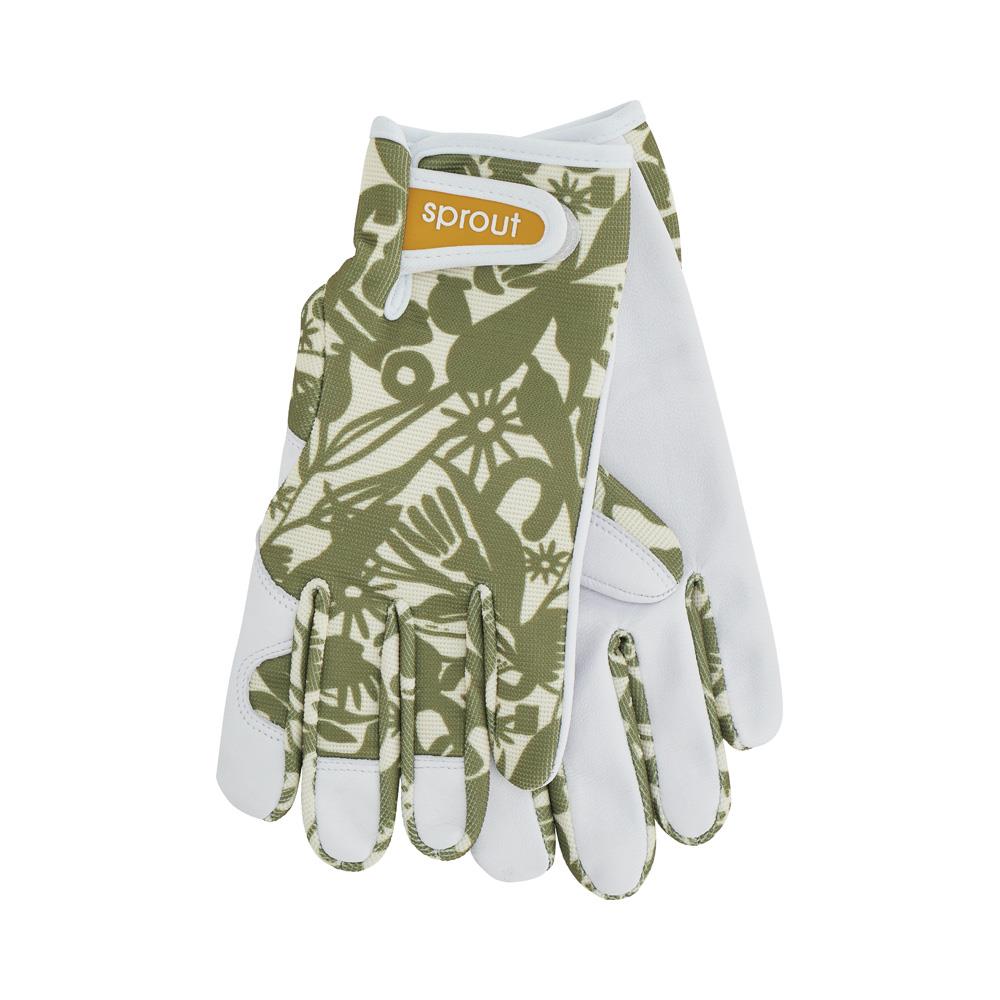 Annabel Trends Sprout Goatskin Gloves - Abstract Gum